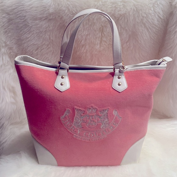 Juicy Couture Pink / Strawberry Ice Tote NWT Excellent Condition - Picture 9 of 13